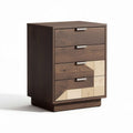 Wooden bedside table with four drawers - 60 x 40 x 80cm